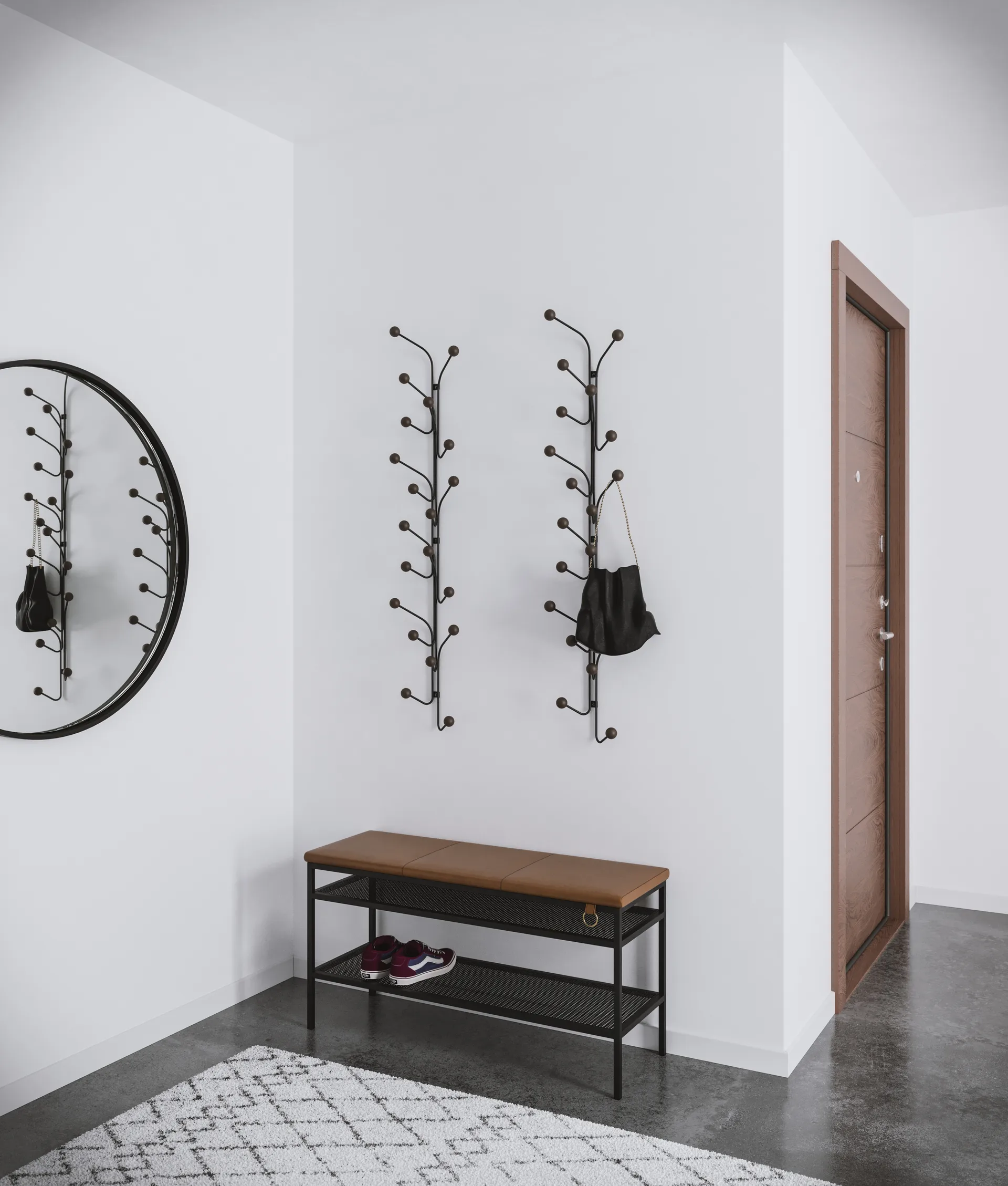 Bill Vertical hanger, Black Maze
