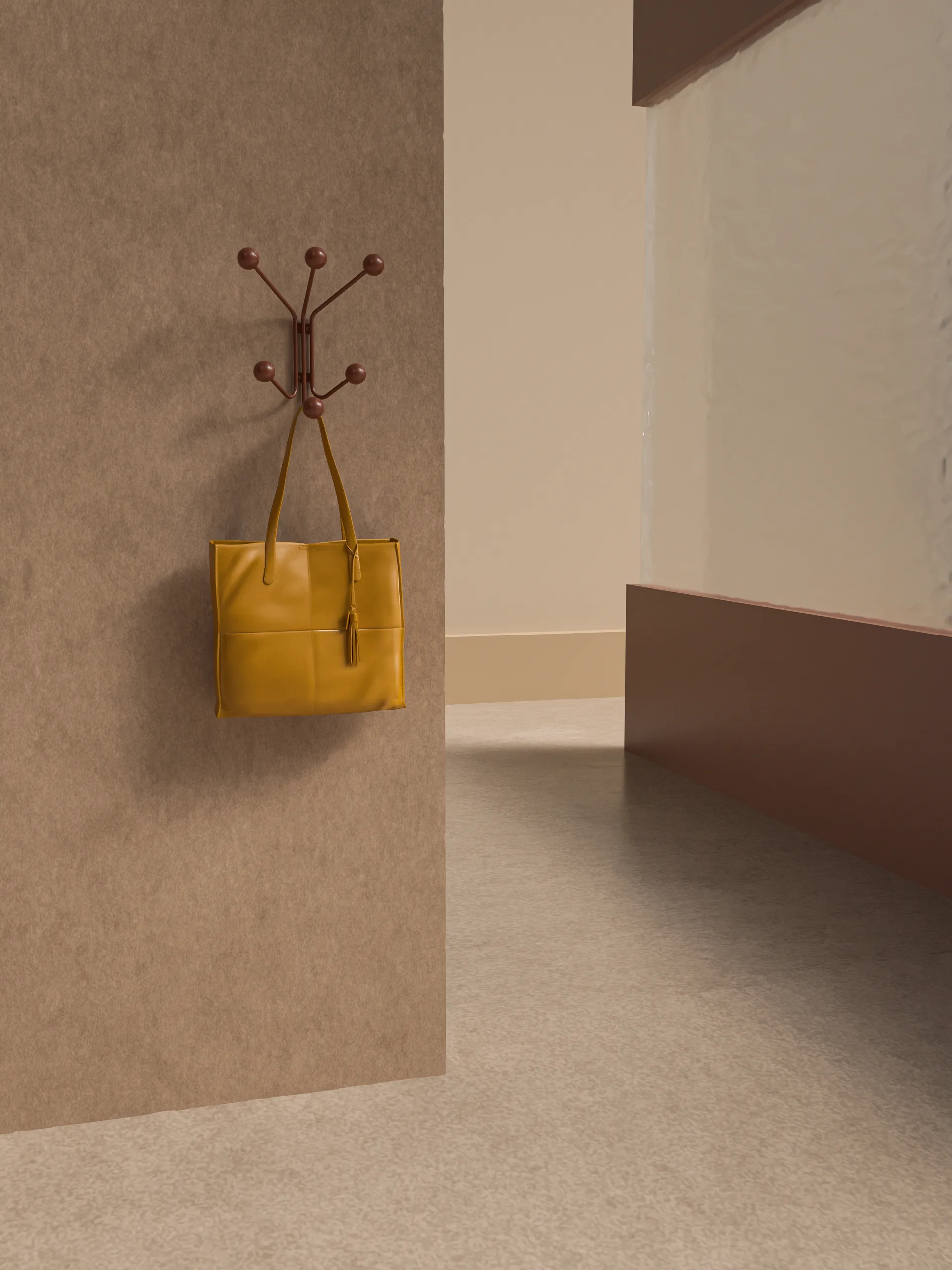 Bill XS hanger, Cinnamon Maze