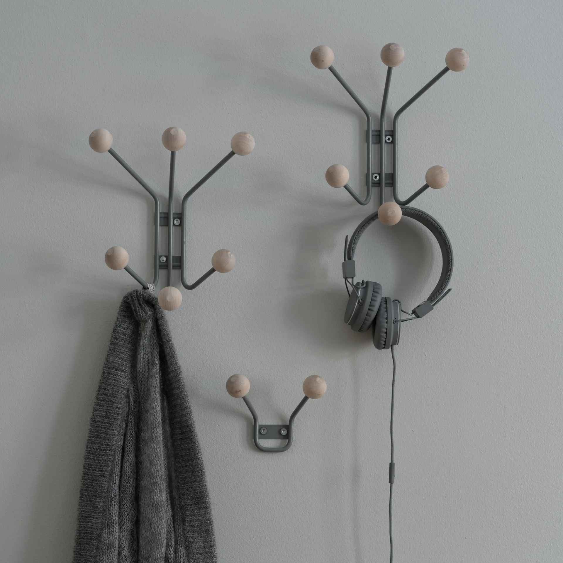 Bill XXS hanger, grey Maze