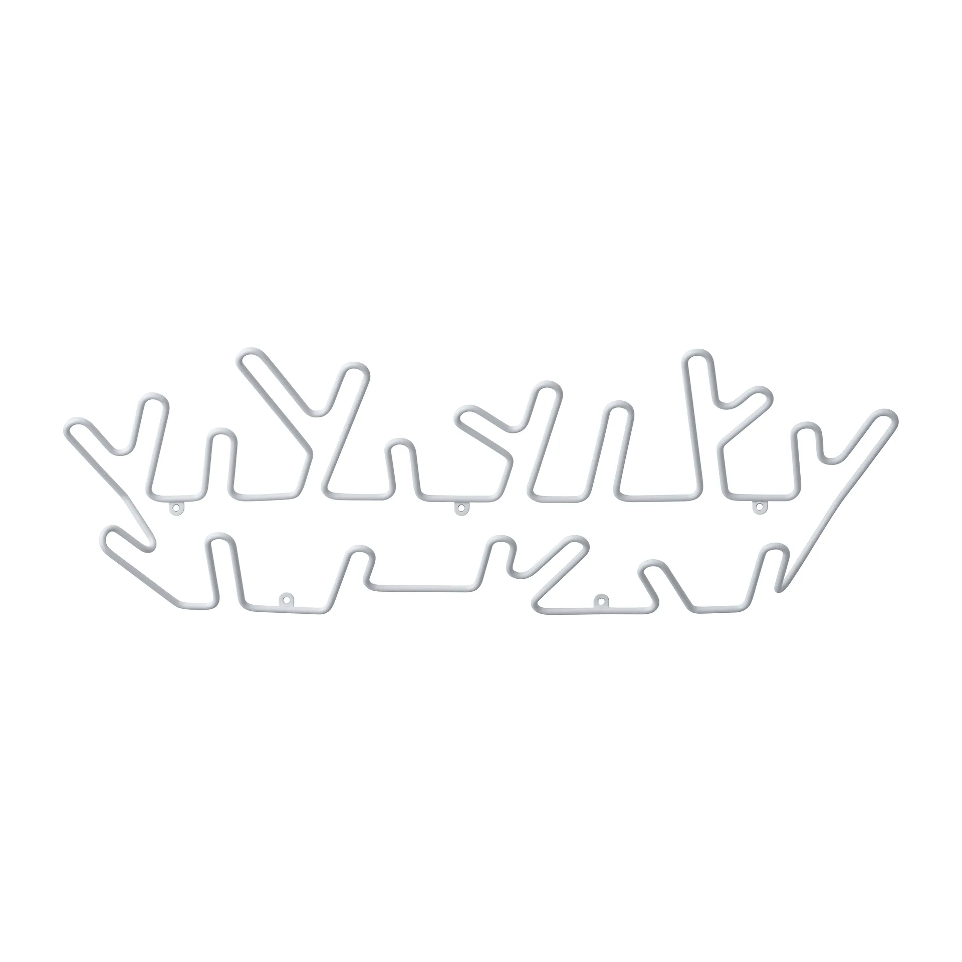 Crown L hangers, White Maze