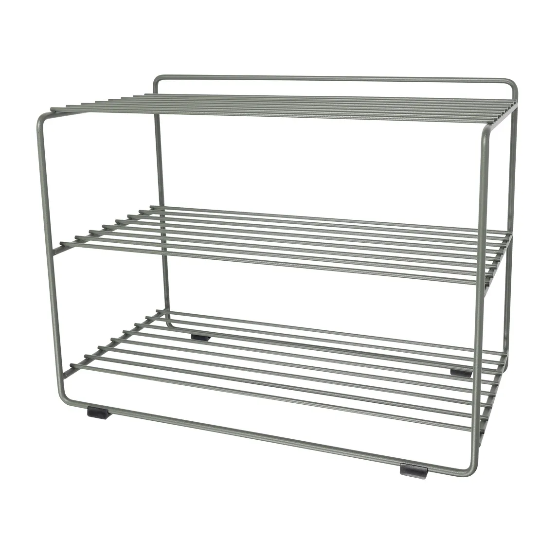 Downtown shoe shelf, Green Maze