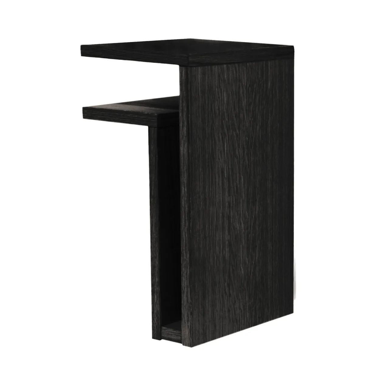 Maze F-shelf black shelf to the left | Scandinavian Design | Shelves & shelving systems | Black