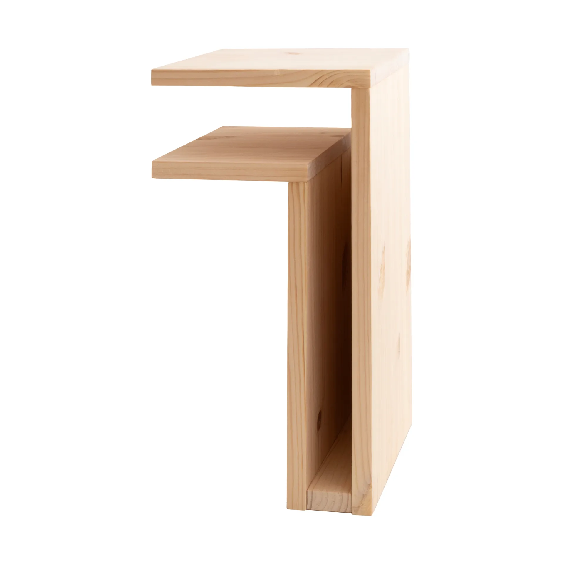 F-shelf Play DIY wall shelf, Pine, left Maze