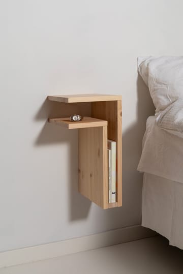 F-shelf Play DIY wall shelf - Pine, left - Maze