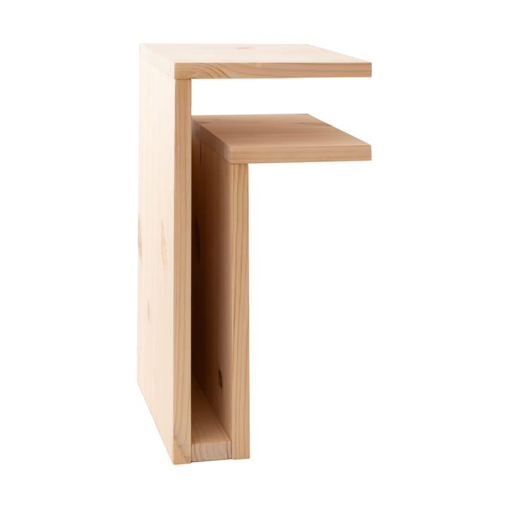 F-shelf Play DIY wall shelf - Pine, right - Maze