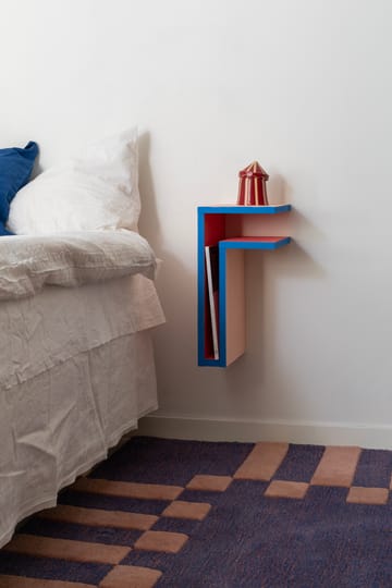 F-shelf Play DIY wall shelf - Pine, right - Maze
