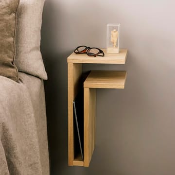 F-shelf wall shelf oak - shelf right - Maze