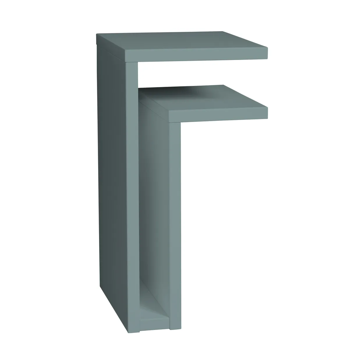 Maze F-shelf wall shelf pigeon blue Shelf to the right