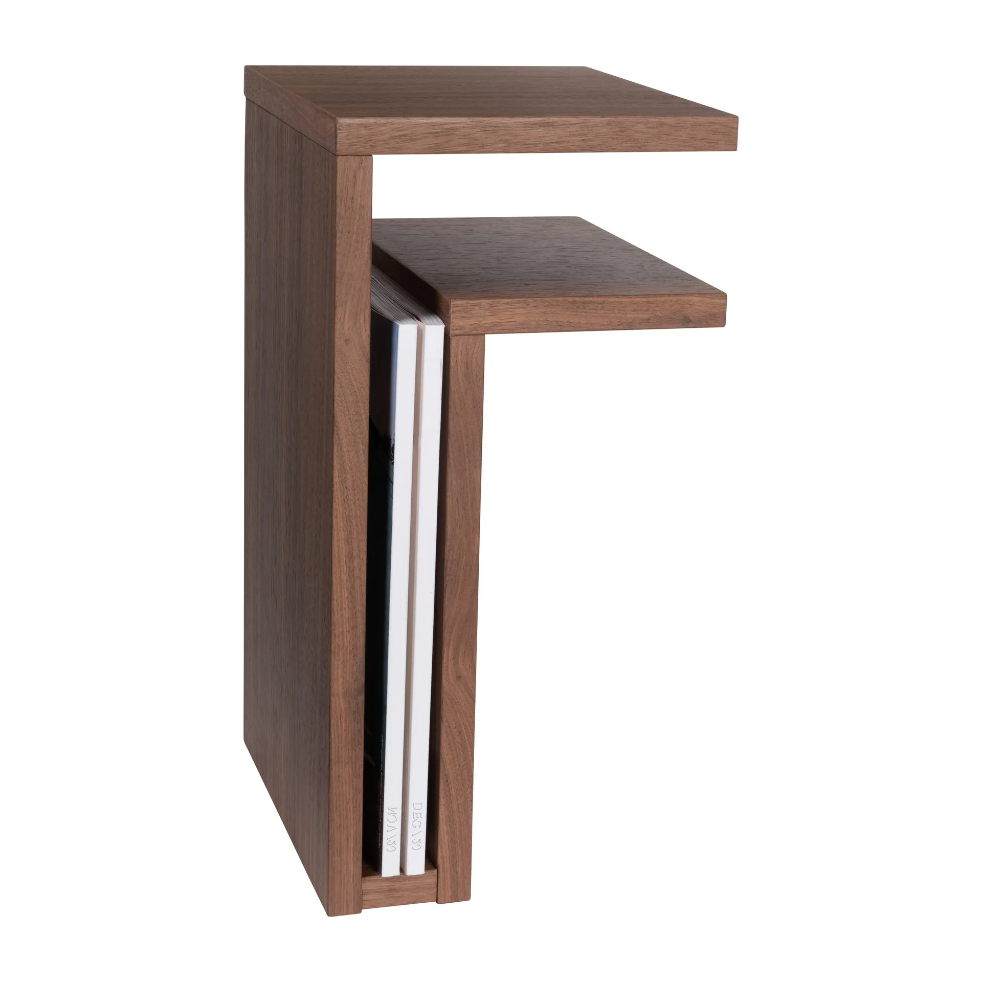 F-shelf wall shelf walnut, shelf - right Maze