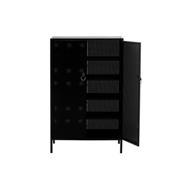 Francis cabinet - Black. black leather - Maze