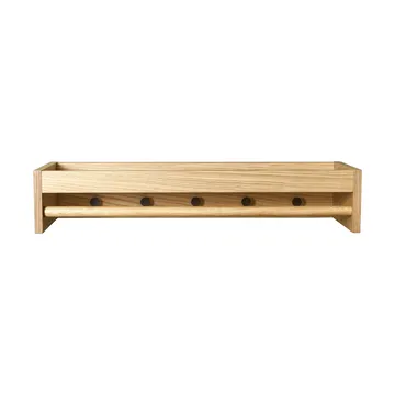 Gentle coat rack - Oak, 78x15x32 cm - Maze