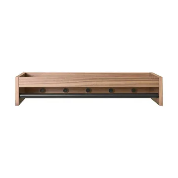 Gentle coat rack - Walnut, 78x15x32 cm - Maze