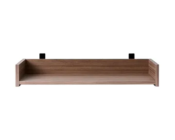 Gentle shoe rack - Walnut, 78x8x30 cm - Maze