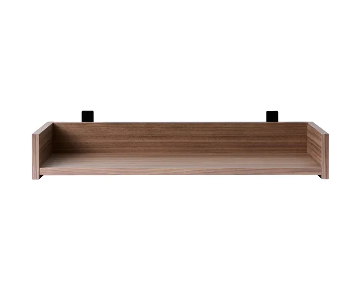 Gentle shoe rack - Walnut, 78x8x30 cm - Maze