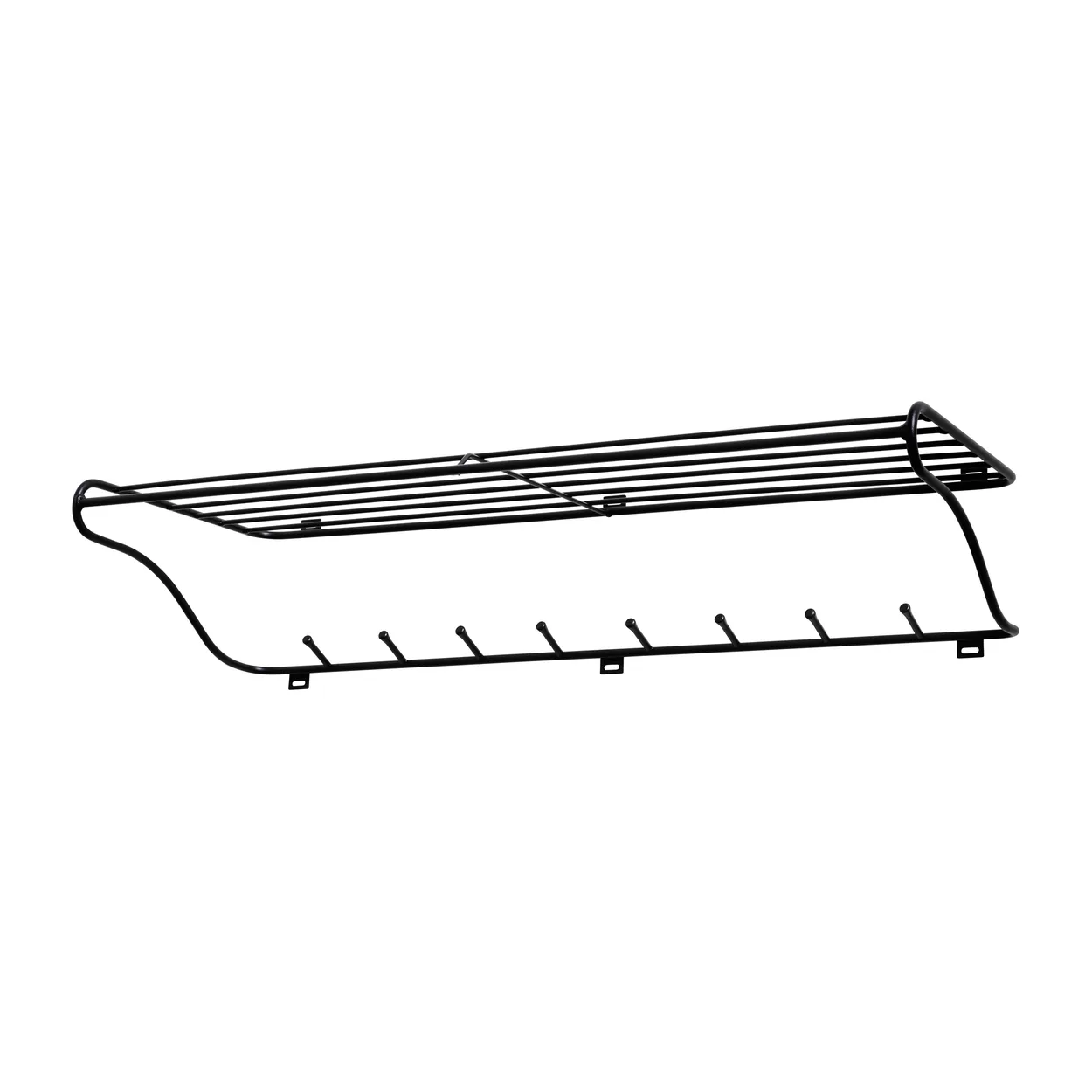 Maze Hat Rack L black | Scandinavian Design | Hat Racks & Hat Shelves | Black