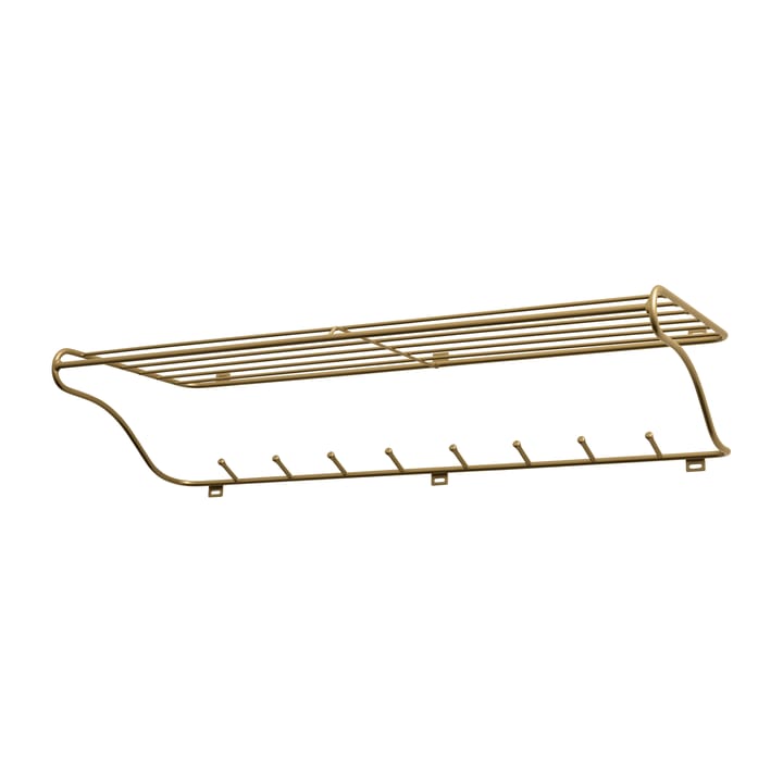 Hat Rack L - brass - Maze