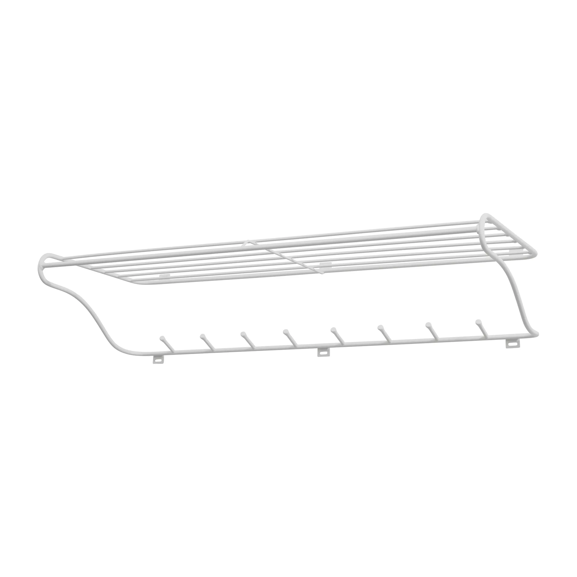 Hat Rack L, white Maze
