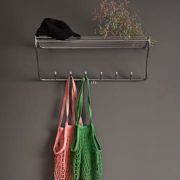 Hat rack shelf - chrome - Maze