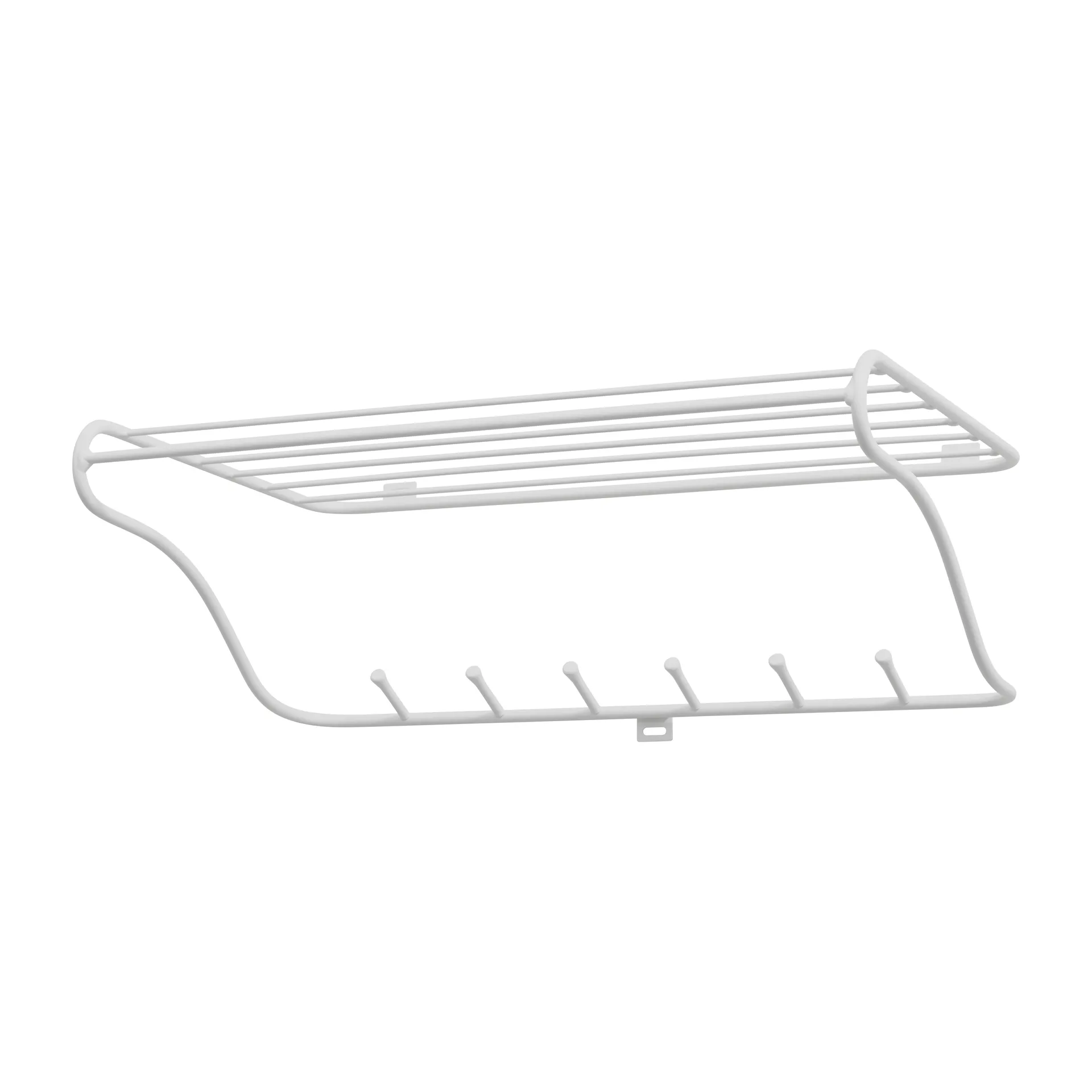 Hat rack shelf, white Maze
