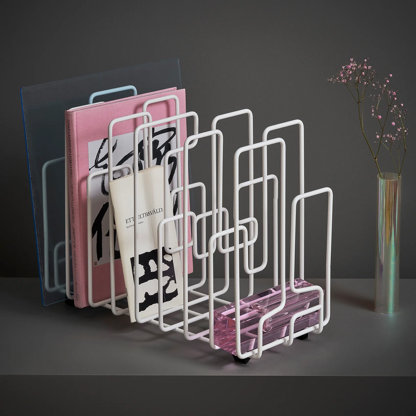 In The Neighbourhood newspaper stand, white Maze