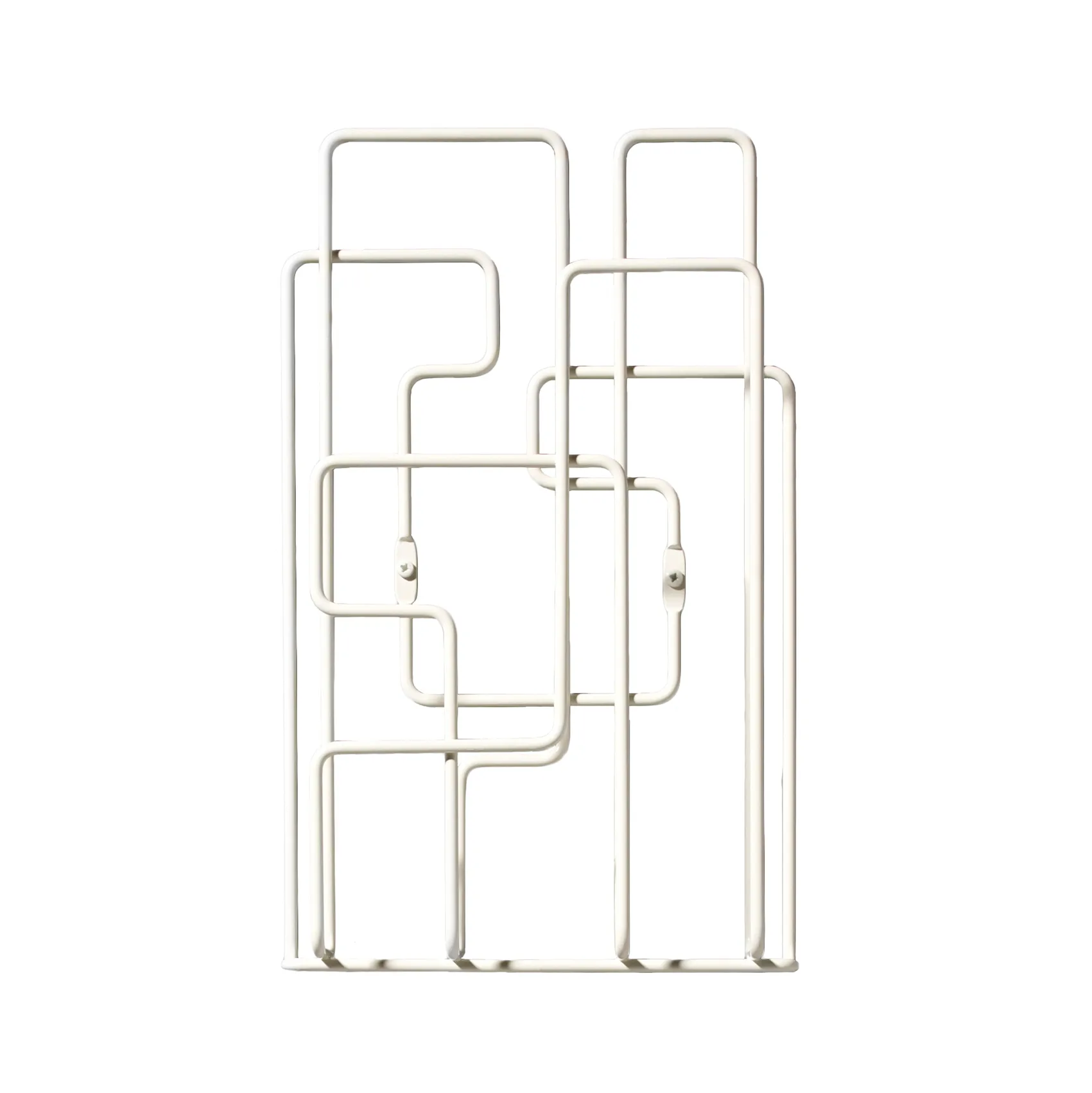 Little Saturday magazine holder, white Maze