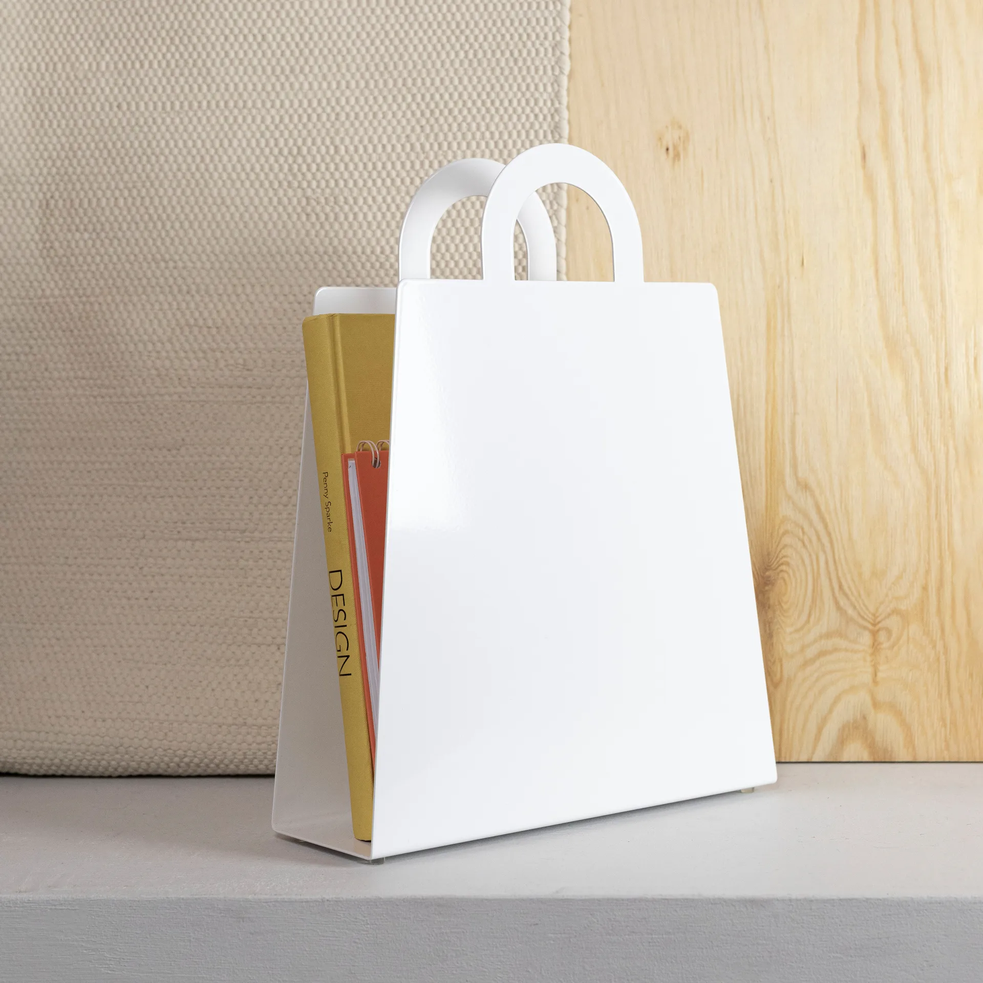 MagBag magazine holder, white Maze