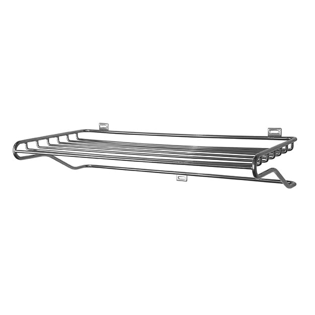 Maze shoe shelf, chrome Maze