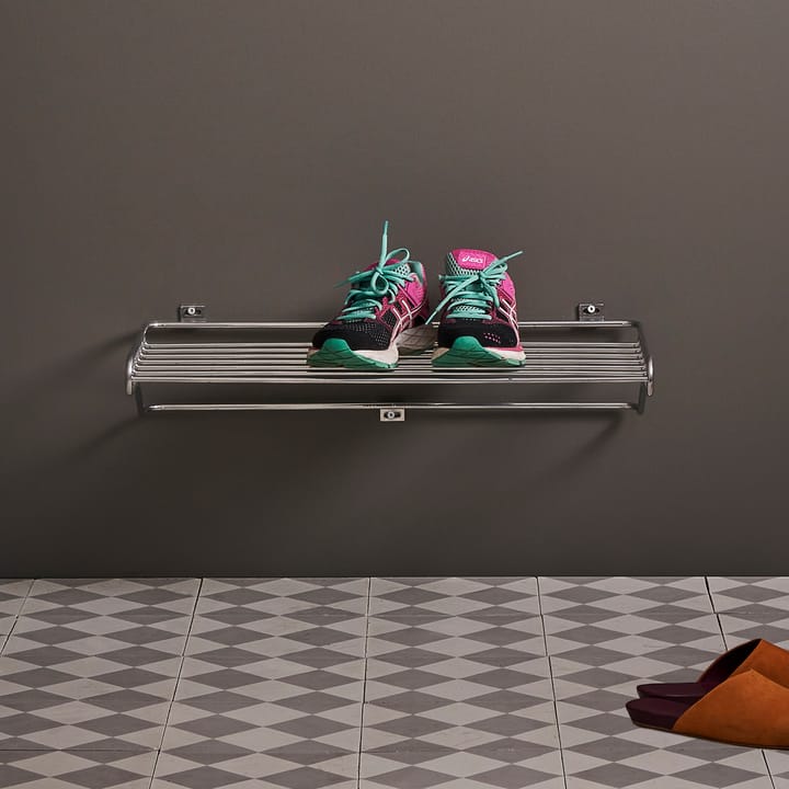 Maze shoe shelf, chrome Maze