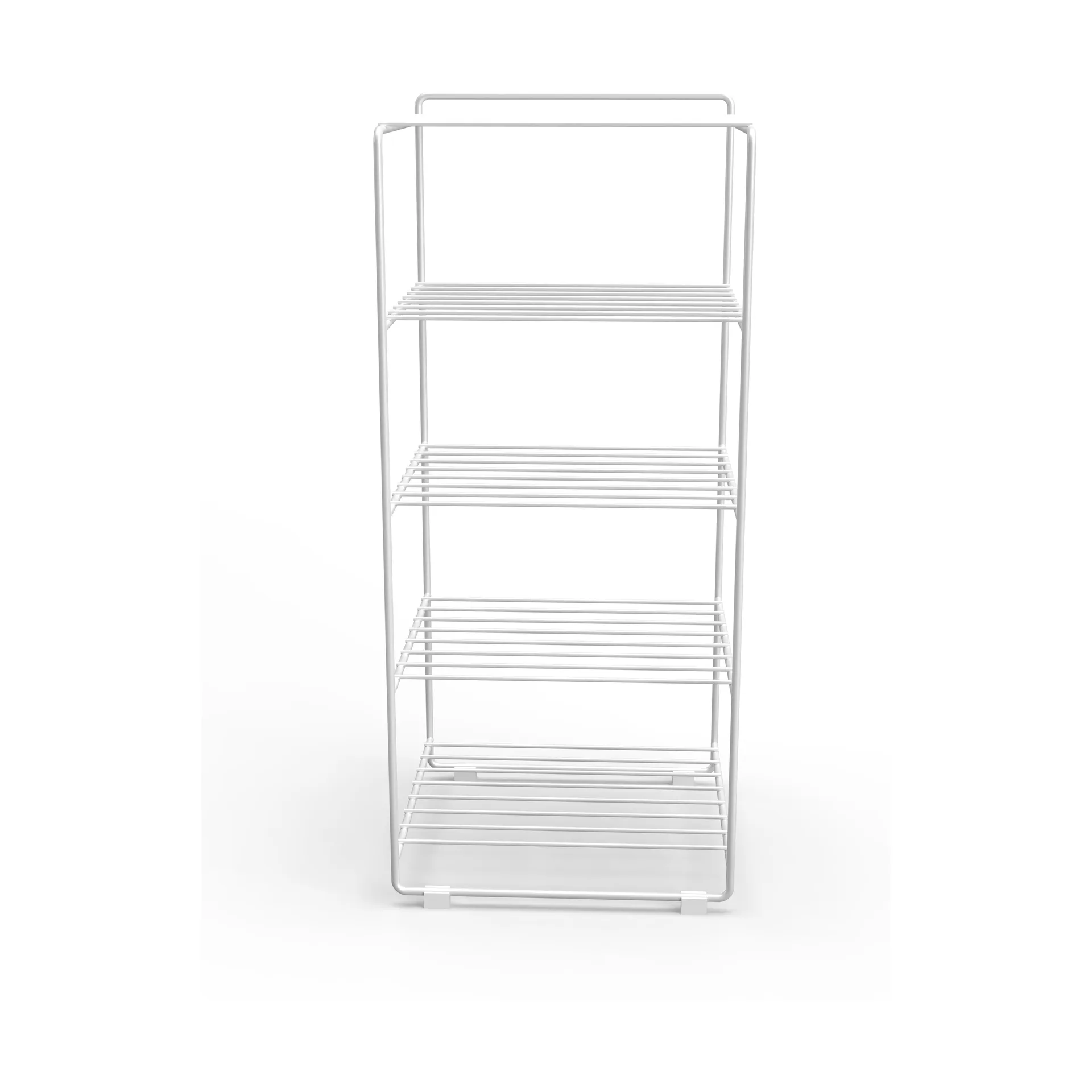 Maze Shoescraper shoe shelf, White Maze