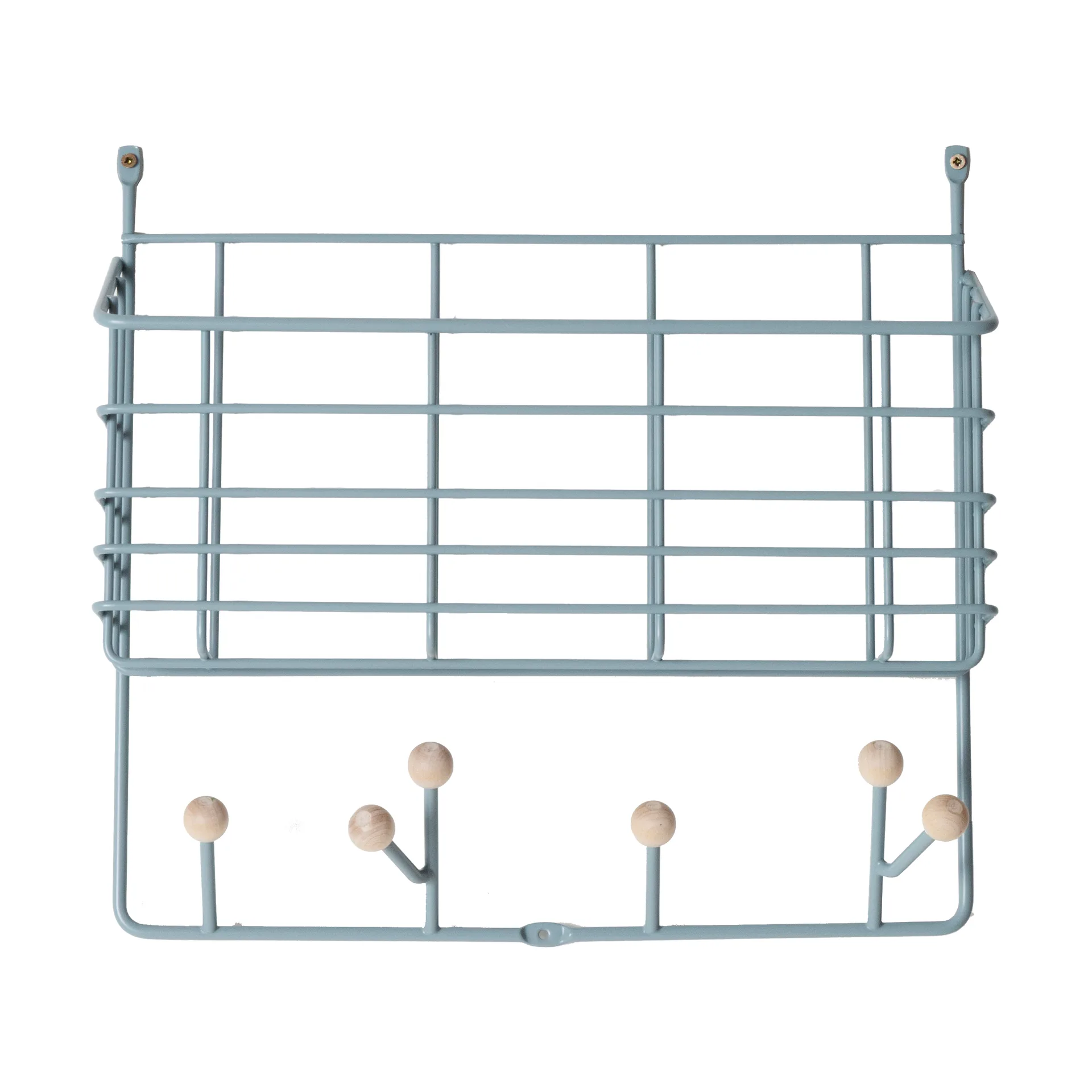 Middle shelf junior, Pigeon blue, 38.6x35.2x8.6 cm Maze