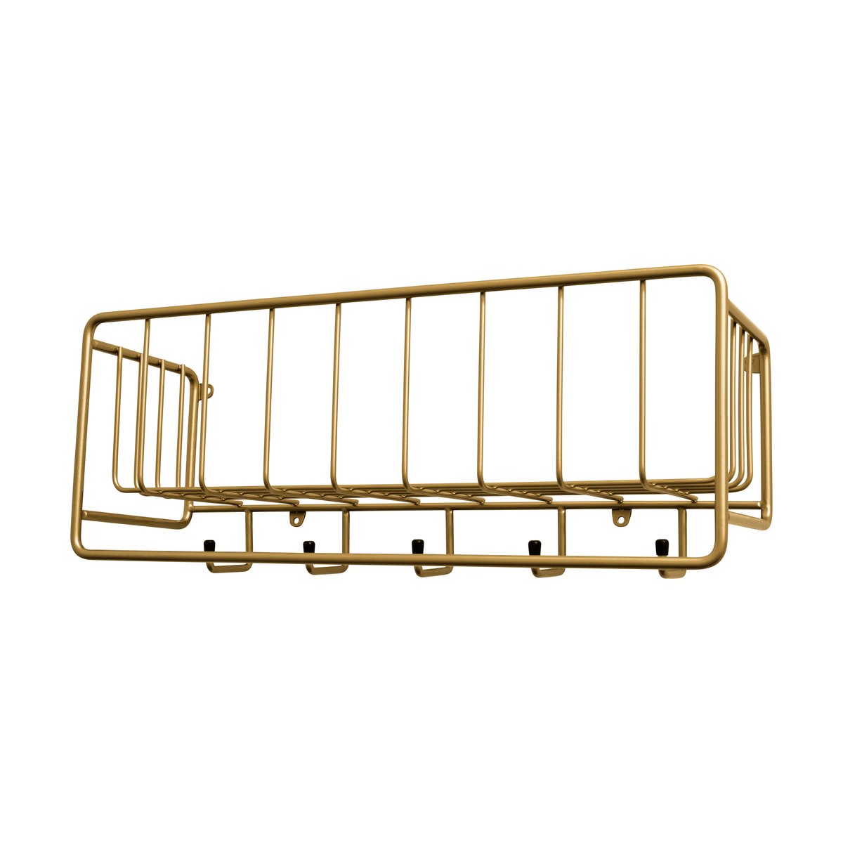 Maze Midtown shelf Brass | Scandinavian Design | Shelves & shelving systems | Gold-coloured