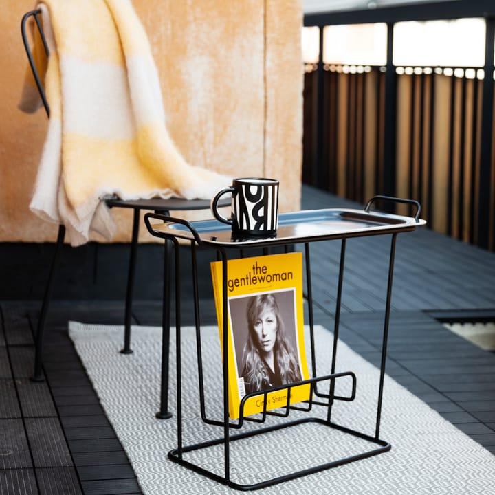 Minnie Mae Paper tray table, black Maze