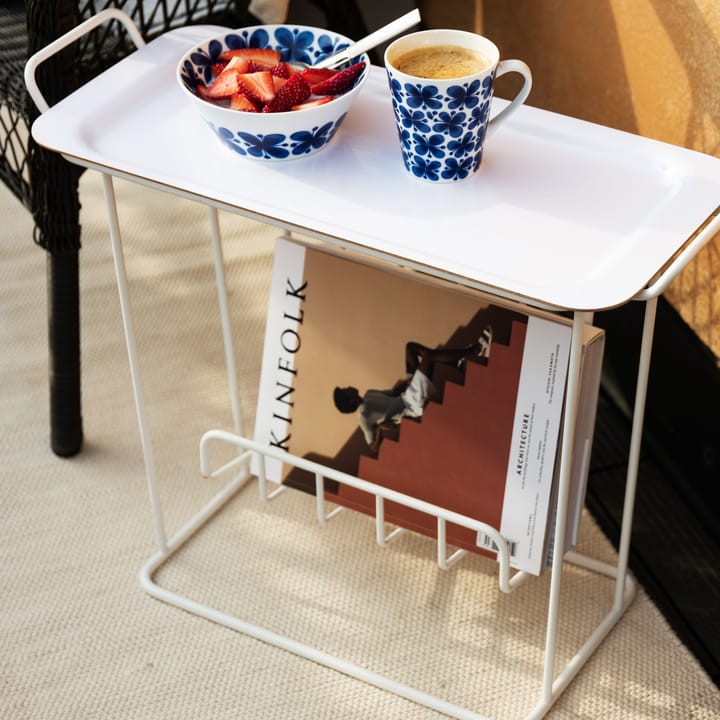 Minnie Mae Paper tray table, white Maze