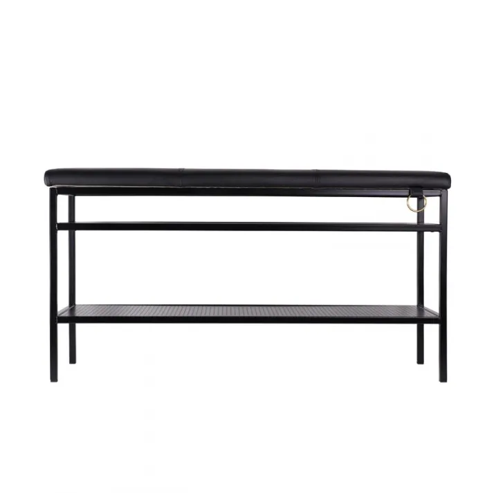Nancy shoe shelf, Black Maze