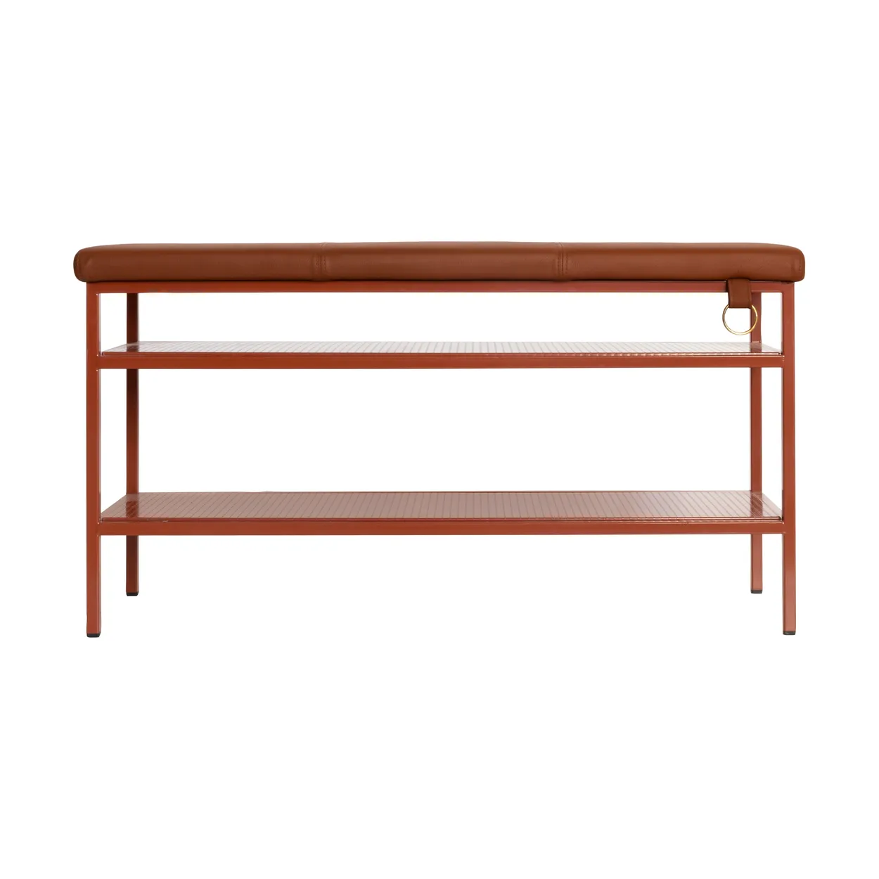 Maze Nancy shoe shelf Cinnamon-vintage cognac | Scandinavian Design | Shoe racks | Brown