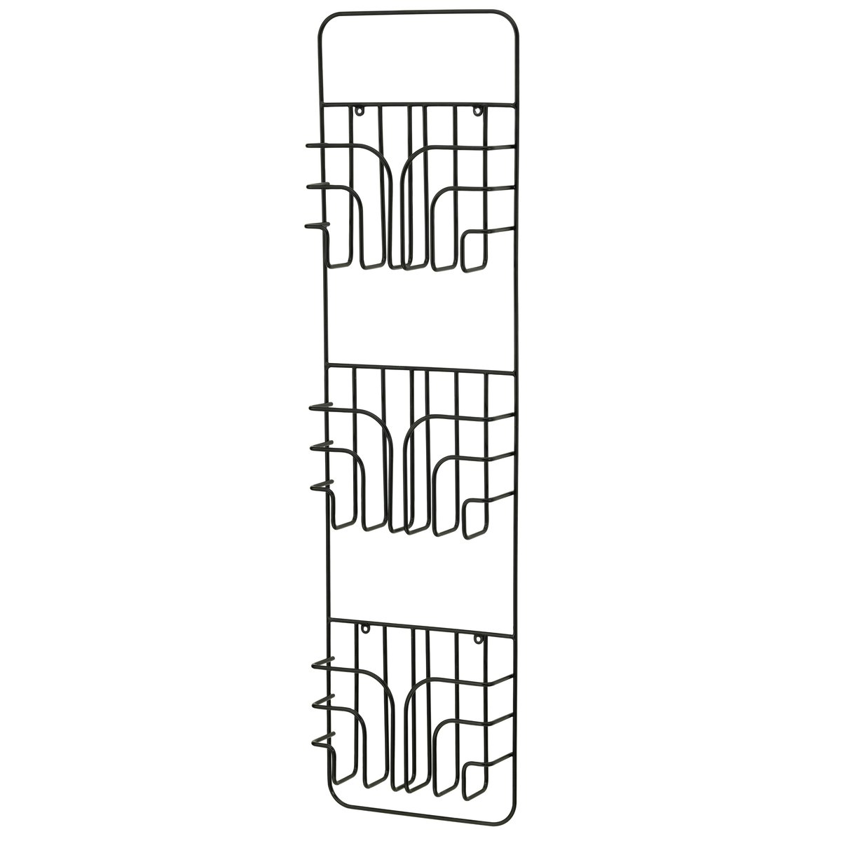 Maze Now magazine holder black | Scandinavian Design | Magazine racks | Black