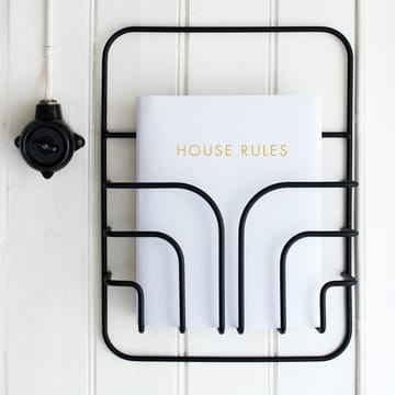 Now S Magazine rack - black - Maze