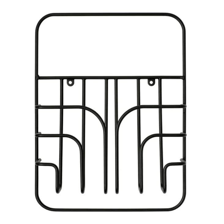 Now S Magazine rack, black Maze