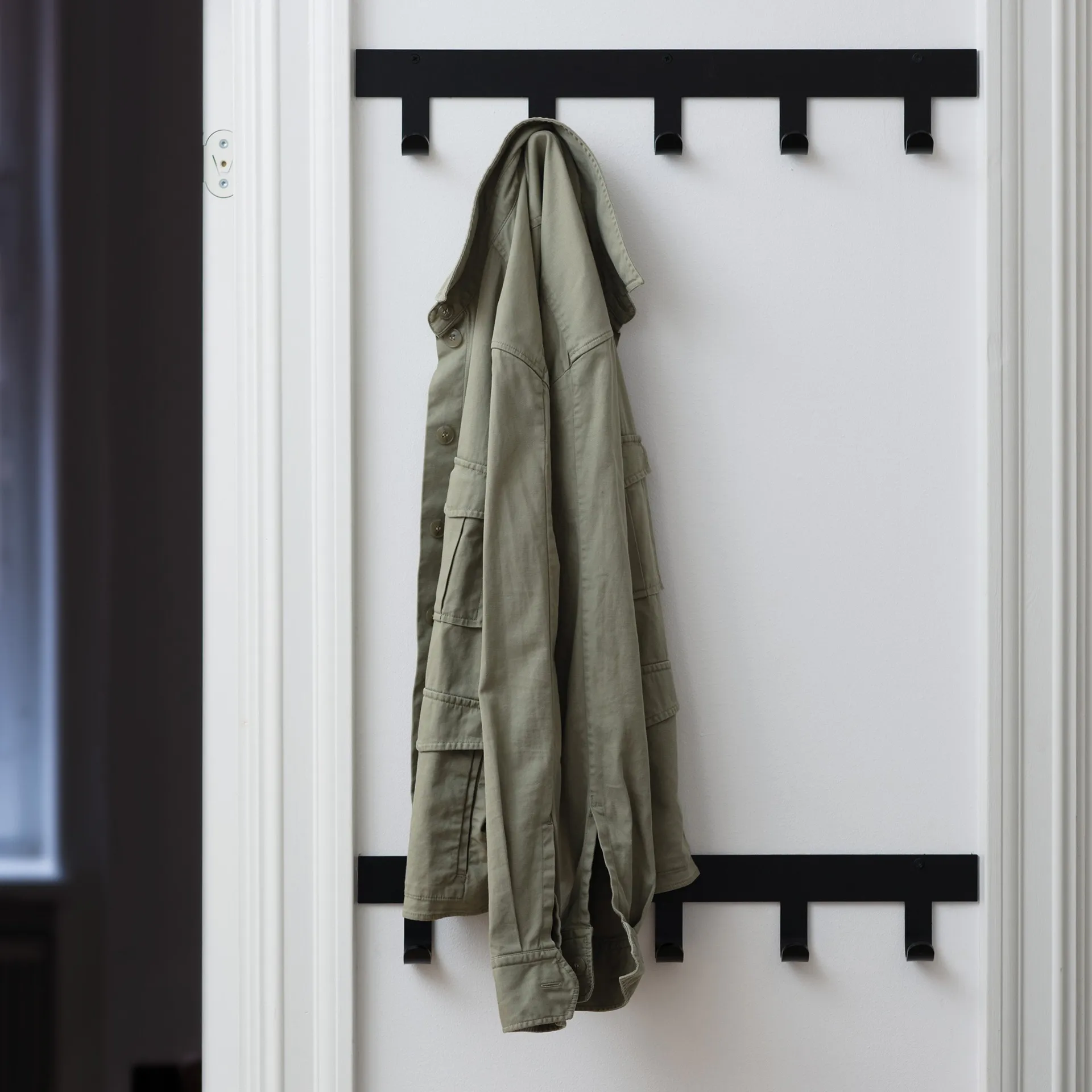 Only Hooks coat rack, black Maze