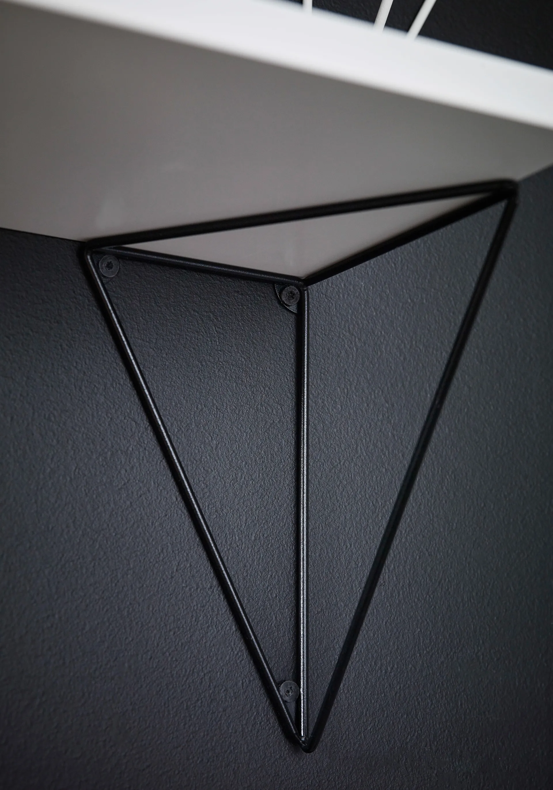 Pythagoras brackets, 2-pack, black Maze