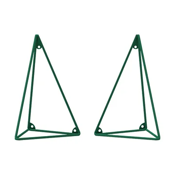 Pythagoras brackets, 2-pack - Fern green - Maze