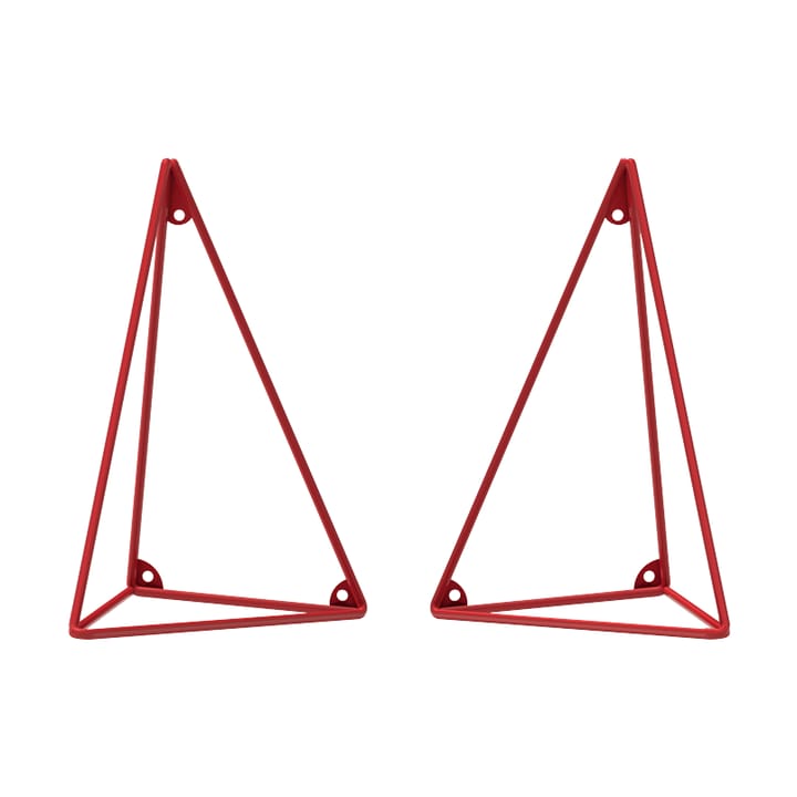 Pythagoras brackets, 2-pack - Red - Maze