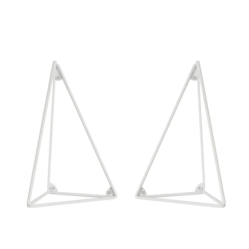 Ⓣ*！様 maze PYTHAGORAS SHELFホワイト Pythagoras brackets, 2-pack from Maze - NordicNest.com