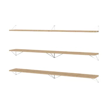 Pythagoras Bundle B shelving system oak-white - Maze