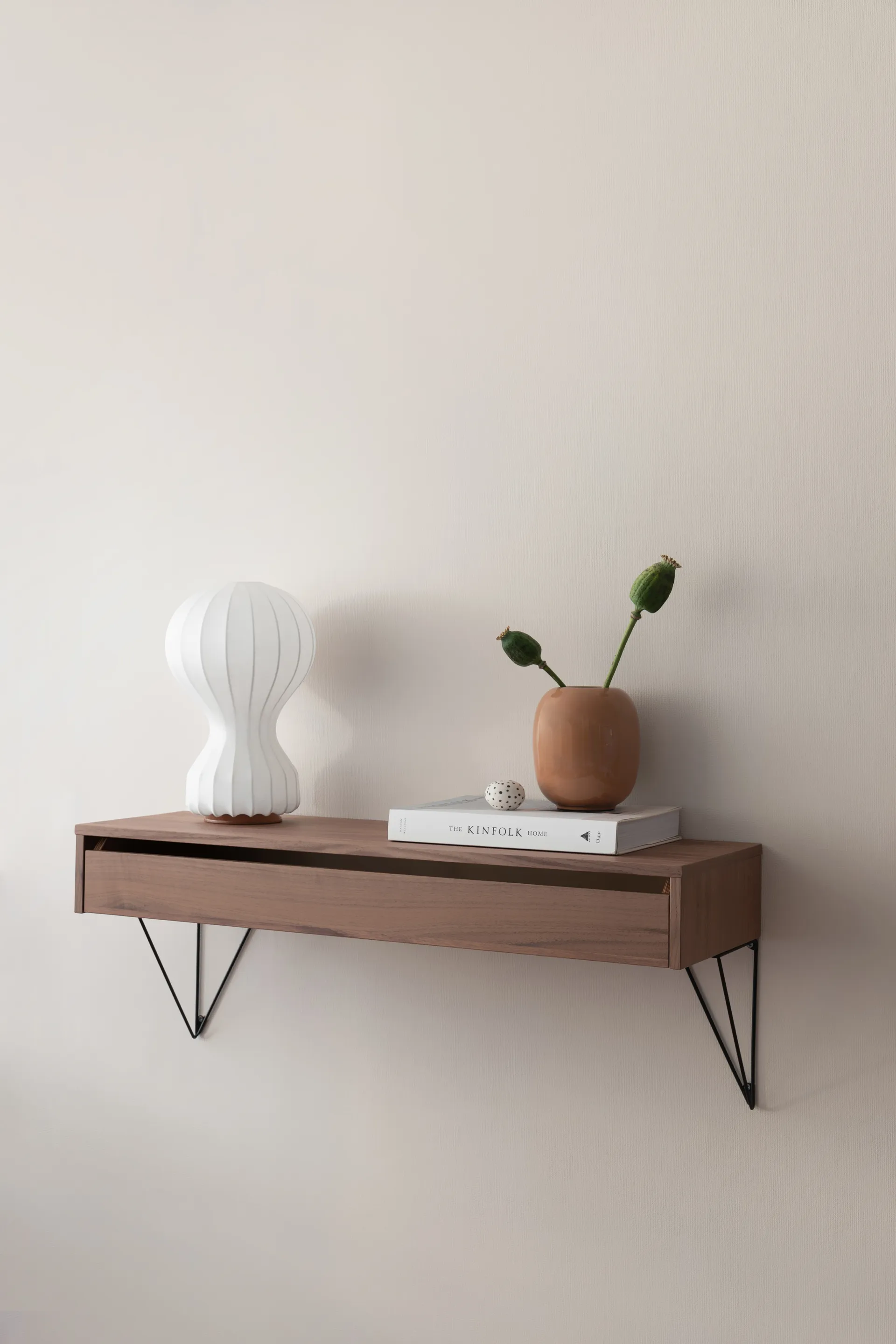 Pythagoras drawer L, walnut Maze