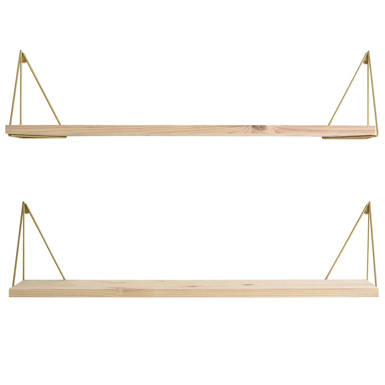Maze Pythagoras Play shelf brass | Scandinavian Design | Shelves & shelving systems | Gold-coloured