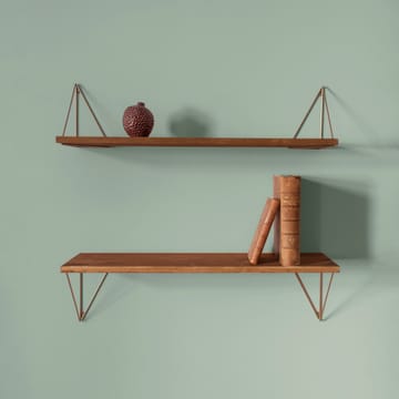 Pythagoras Play shelf - brass - Maze