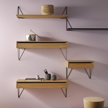 Pythagoras shelf, Large - oak - Maze