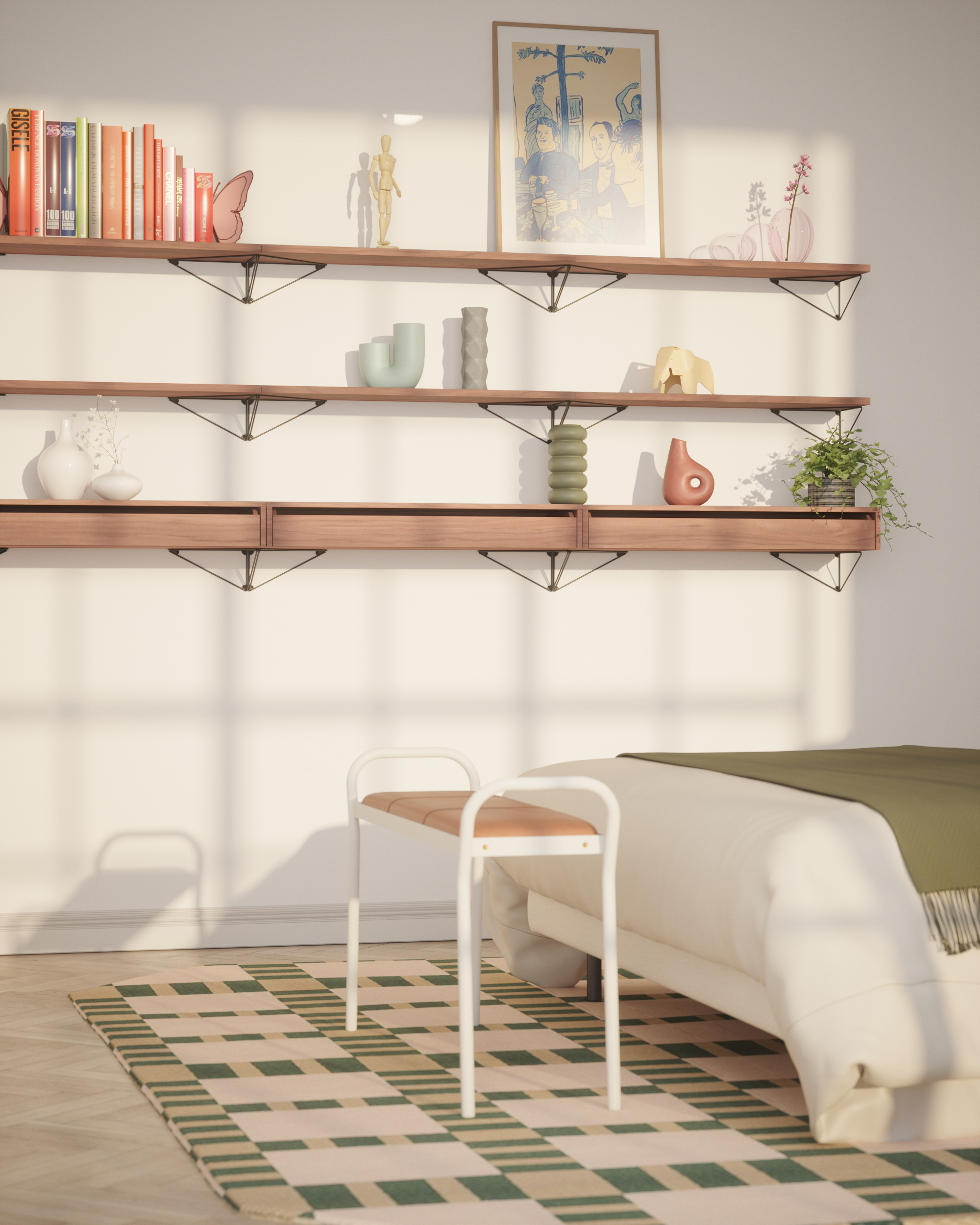 maze | PYTHAGORAS SHELF WALNUT｜【公式】ACTUS online｜家具