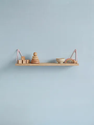 Pythagoras XS shelf - Ash-pale pink, 41x13.8x12 cm - Maze